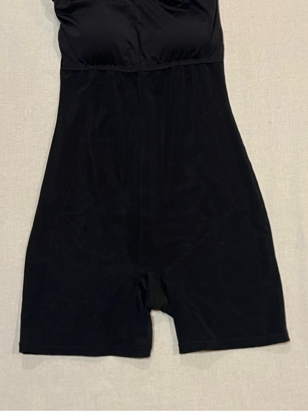 Popilush Ribbed Maxi Dress Black Built in Shape-wear Sexy Slip Dress Size Medium - Picture 7 of 14